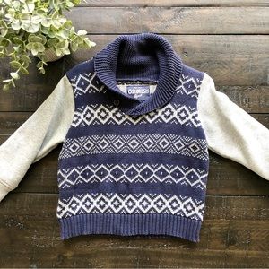OshKosh boys dressy sweater - diamond pattern - 3T